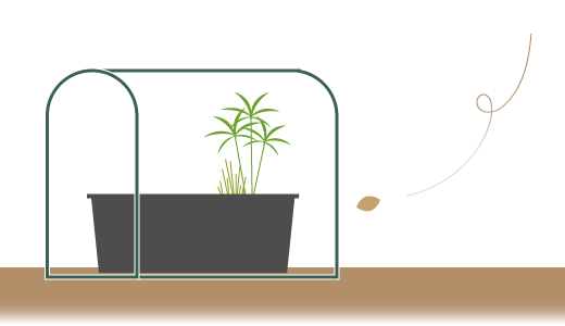 ビオトープ寒さ対策図解②