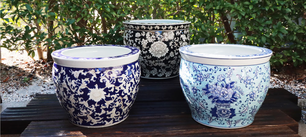 水鉢KAREN ブラック | 杜若園芸WEBショップ｜水草の生産販売【通販