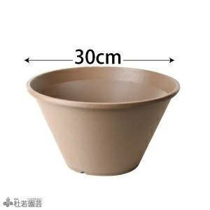 陶鉢風 寄型 プラ鉢 φ300×h165mm 5リットル | 杜若園芸WEBショップ