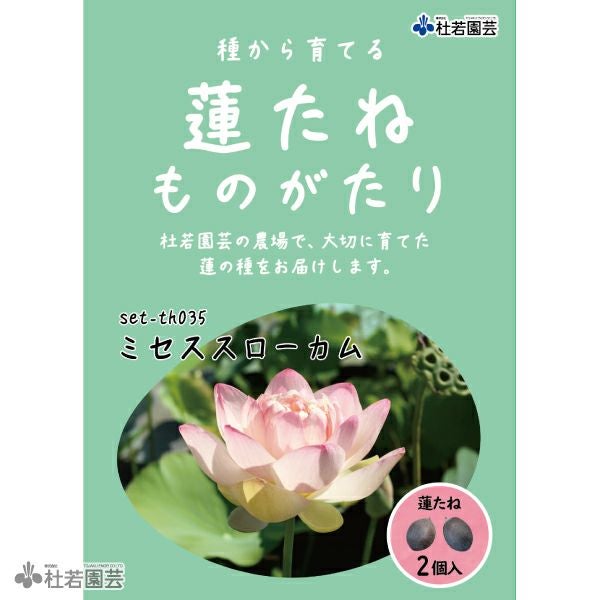 5袋までメール便対応】蓮たねものがたり-ミセススローカム（みせすすろ