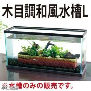 メダカにおすすめ!】 木目調和風水槽 L | 杜若園芸WEBショップ|水草 メダカにおすすめ!】 木目調和風水槽 L | 杜若園芸WEBショップ|水草