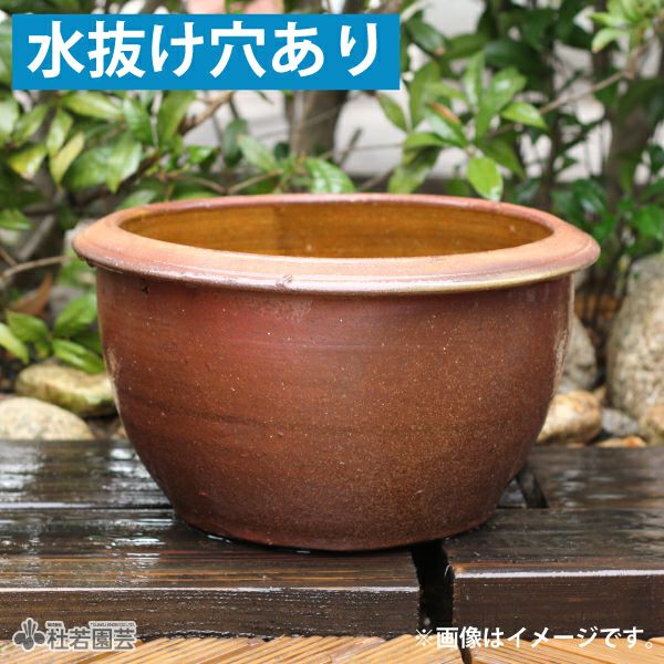 メダカビオトープ鉢（M） | 杜若園芸WEBショップ｜水草の生産販売